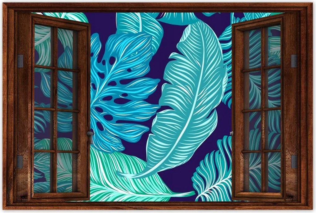 Poszterek 120x80 Levelek Monstery Trópusok