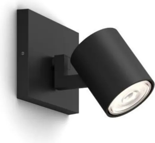 Philips - LED RGBW fényerőszabályozható spotlámpa RUNNER 1xGU10/6,5W/230V fekete