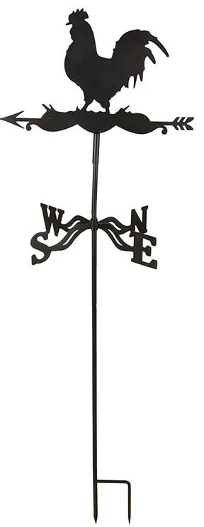 Fém szélkakas, cserélhető talppal, 134 cm