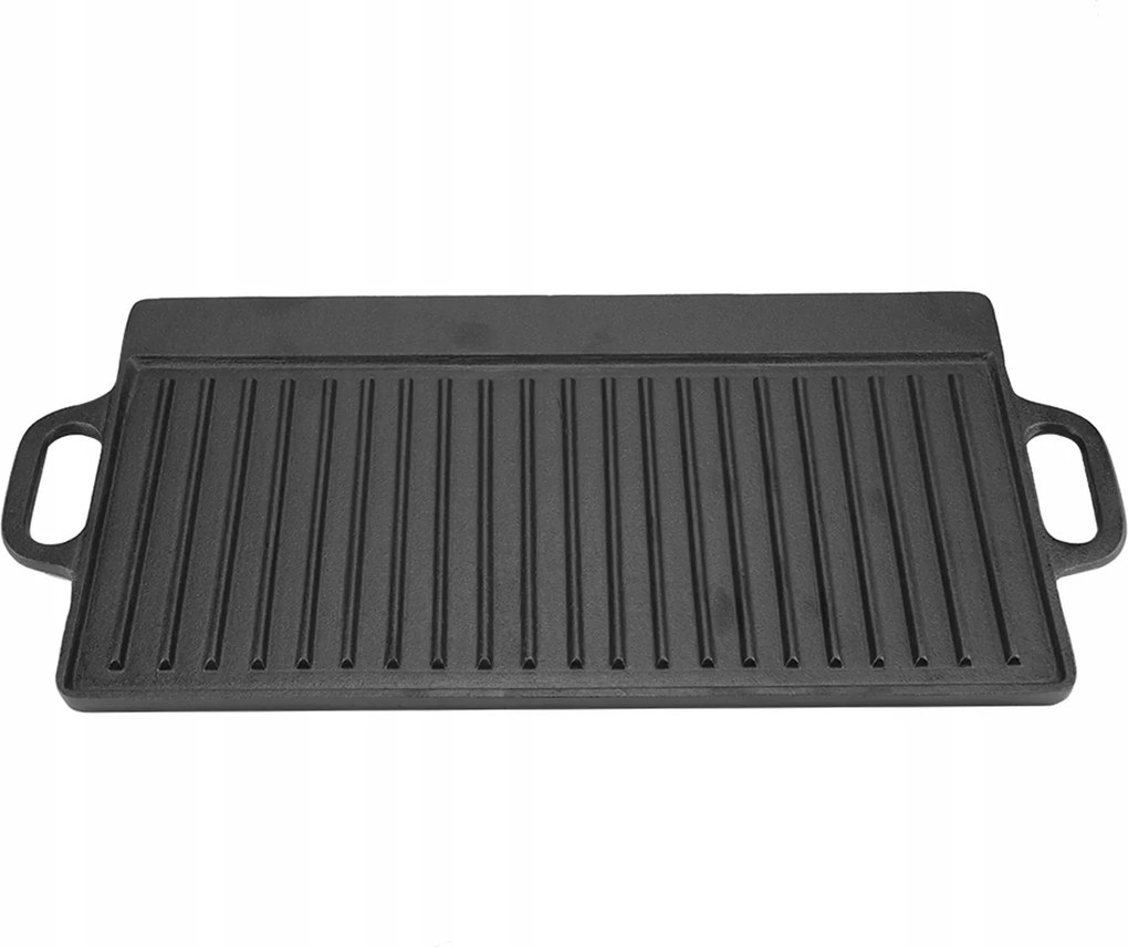 Öntöttvas Grilllap Tűzrakóhelyhez Grillhez Serpenyő Grill Kétoldalas