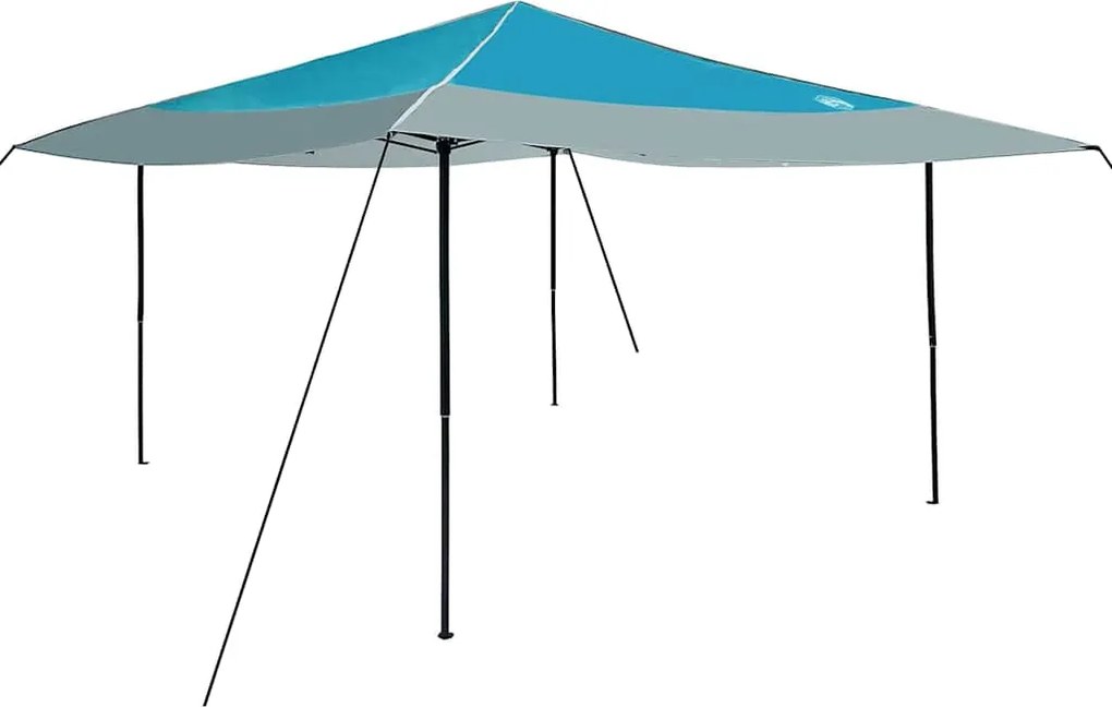 vidaXL Tetősátor Kék 395 x 395 x 251 cm szövet