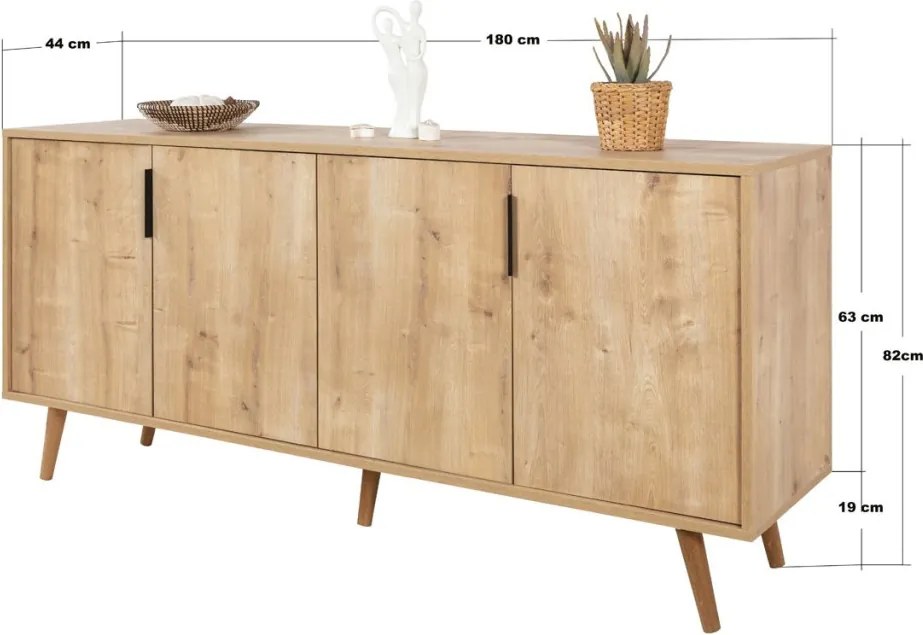 Komód, 180 cm – TR707DWL1259