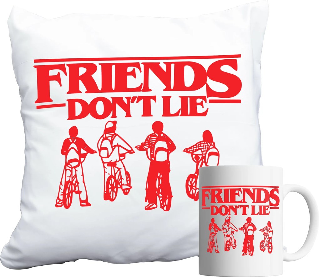 Bögre És Párna Szett Stranger Things Demogorgon Sorozat Ajándék Név