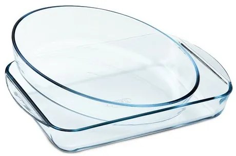 Pyrex Üveg sütőedény szett 2 db, 2,7 l + 2,2 l