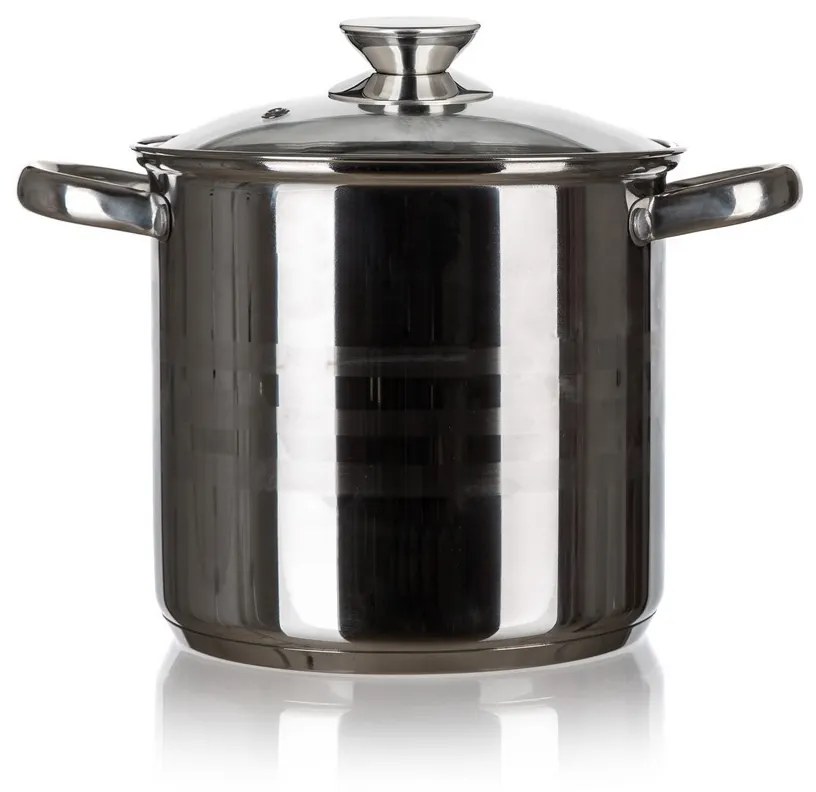 Bankett Rozsdamentes acél edény Living 7,2 l, 7,2 l