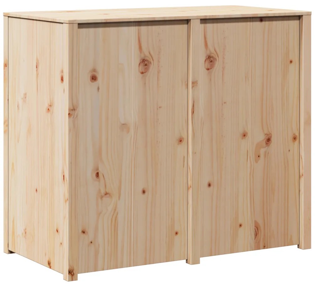 Kültéri konyhaszekrény 106x55x92 cm Tömör fa fenyő