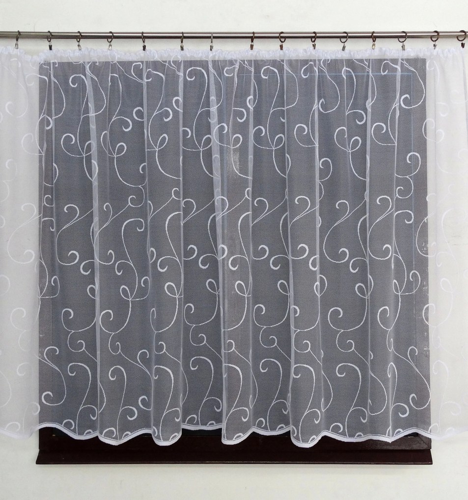 Mg Függöny 39/100 Fehér 190X120 készre szerelt K szalaggal