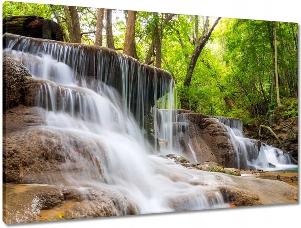 Vászonkép 90x60 Gyönyörű vízesés