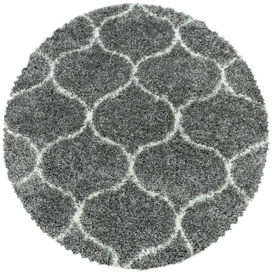 Szürke kerek szőnyeg ø 80 cm Salsa – Ayyildiz Carpets
