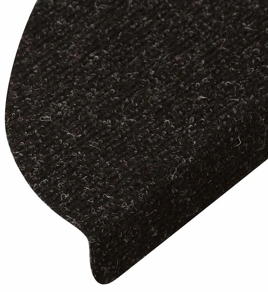 20 db antracitszürke öntapadó lépcsőszőnyeg 56 x 17 x 3 cm
