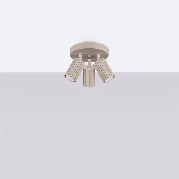 Brilagi - Spotlámpa CRESTO 3xGU10/10W/230V taupe