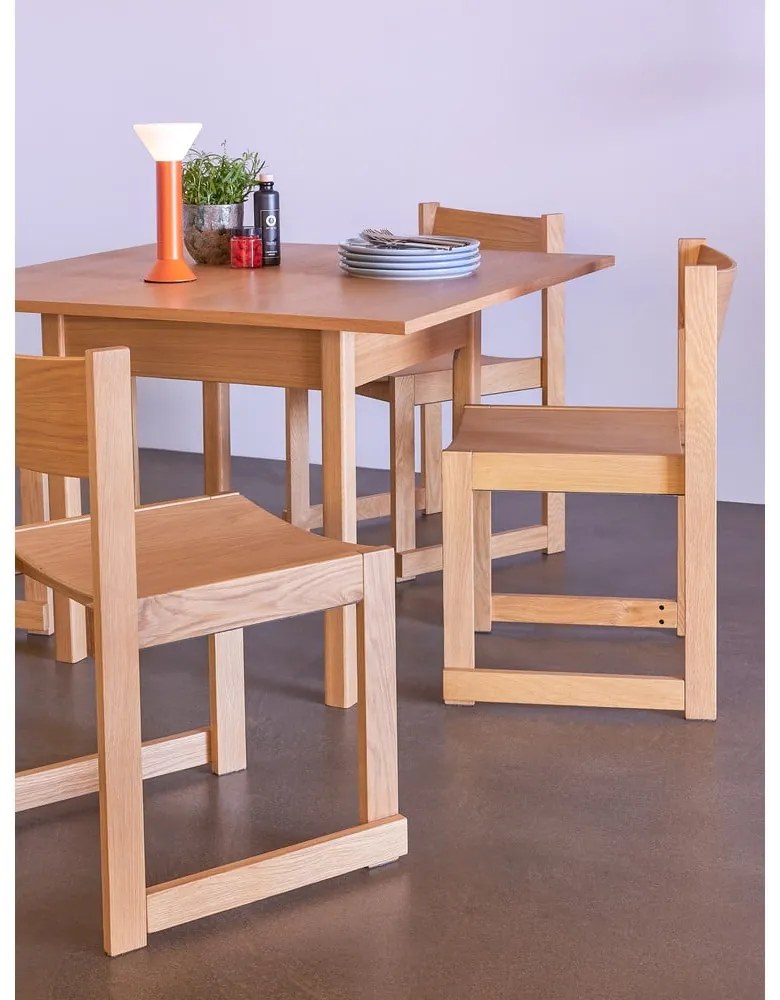 Narancssárga dimmelhető asztali lámpa (magasság 30 cm) Flash – Hübsch