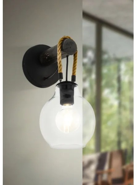 Eglo 43619 - Fali lámpa RODING 1xE27/40W/230V