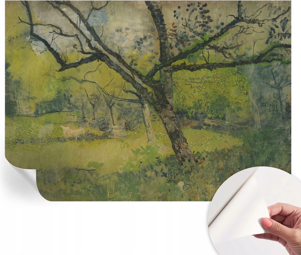 Modern Öntapadós Fotótapéta Mosható Zöld tájkép 208x146 cm