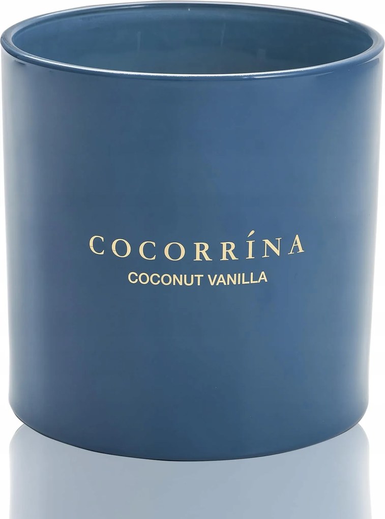 Cocorrí illatgyertya- kókusz vanília égési idő akár 110 óra,