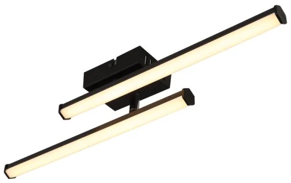 Globo 67342-12 - LED Mennyezeti lámpa KIRINA LED/12W/230V 3000K fekete