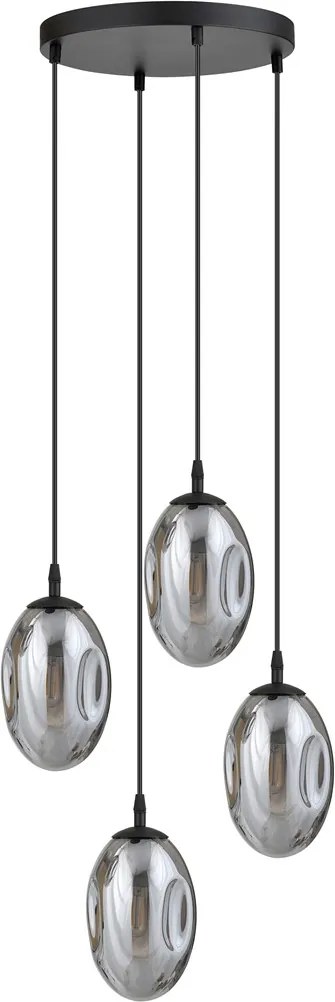 Emibig modern függeszték astral fekete grafit emi1266/4prem