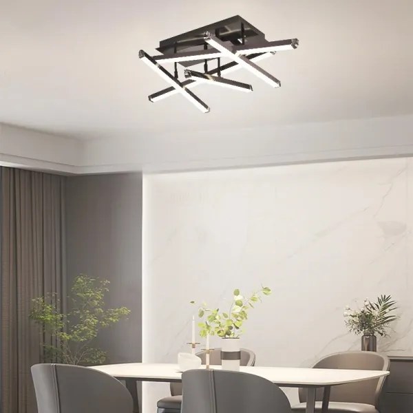 LED Dimmelhető felületre szerelhető csillár LED/60W/230V 3000-6500K + távirányítás