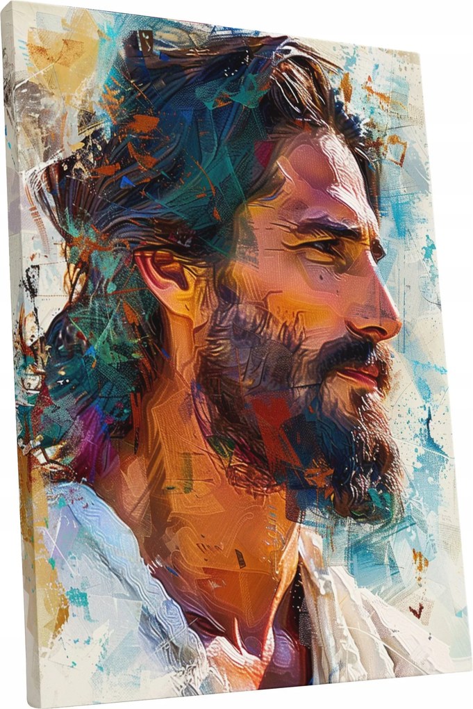 Vászonkép Modern Jézus Krisztus ikon nappali szoba 60x80