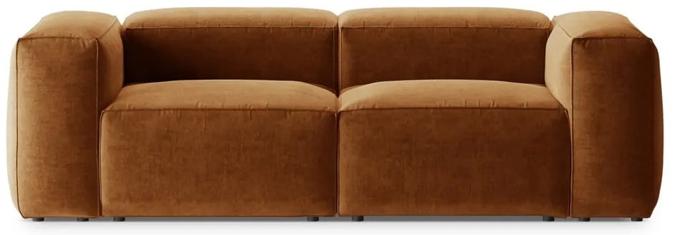 Téglavörös kanapé 224 cm Bergano – Cosmopolitan Design