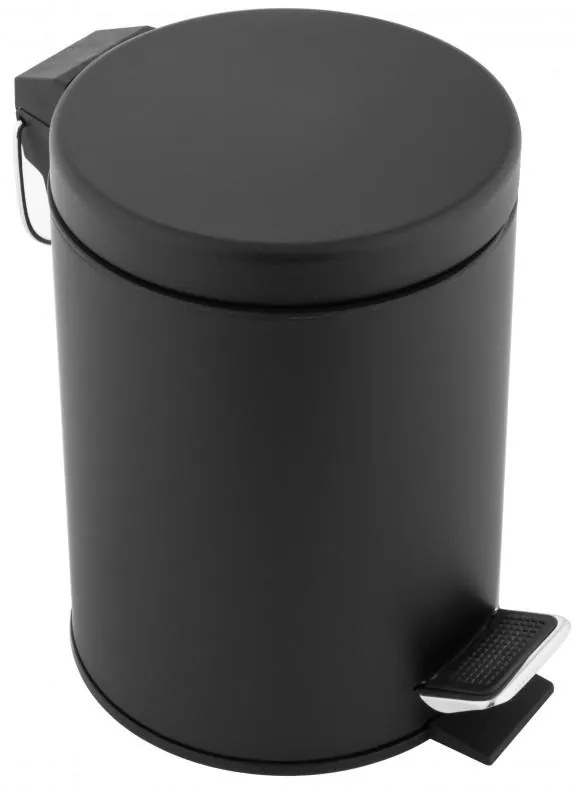 Erga Szemetes fürdőbe, WC-be czarny segregacja - Yoka