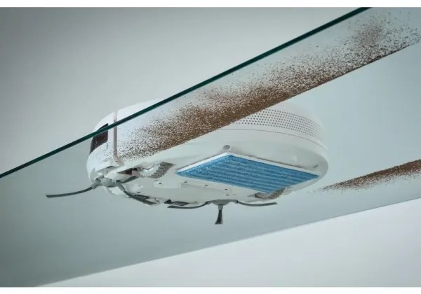 Sencor - Robotporszívó felmosóval 2in1 18W/1500 mAh fehér + távirányítás