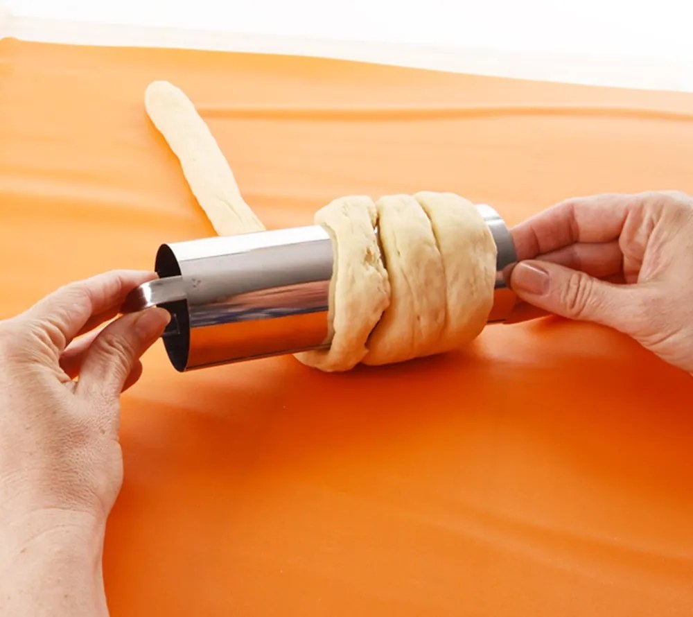 Rozsdamentes acél kürtöskalács sütőforma szett 2 db-os ø 6 cm – Orion