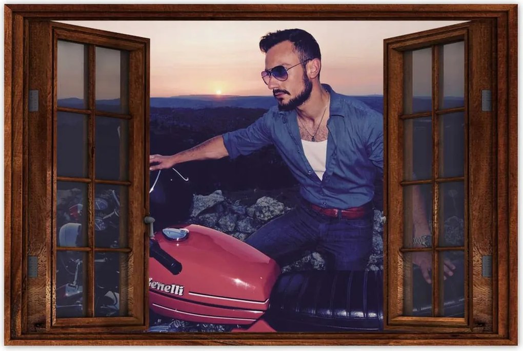 Poszterek 60x40 Motorkerékpár motor