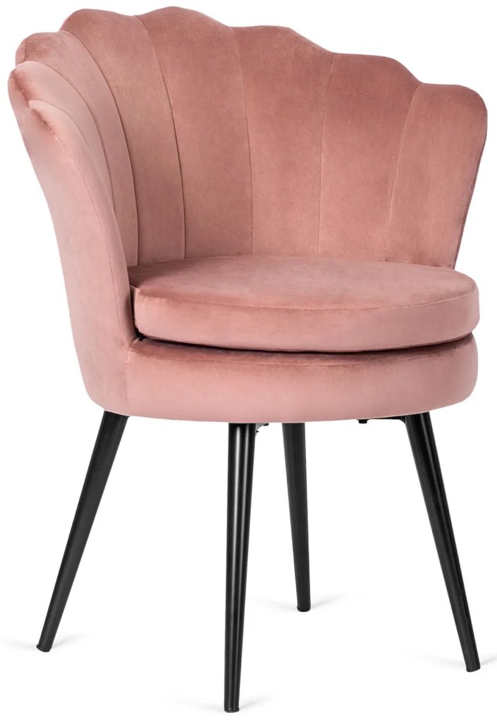 Rózsaszín Bársony Étkezőszék. BELLA