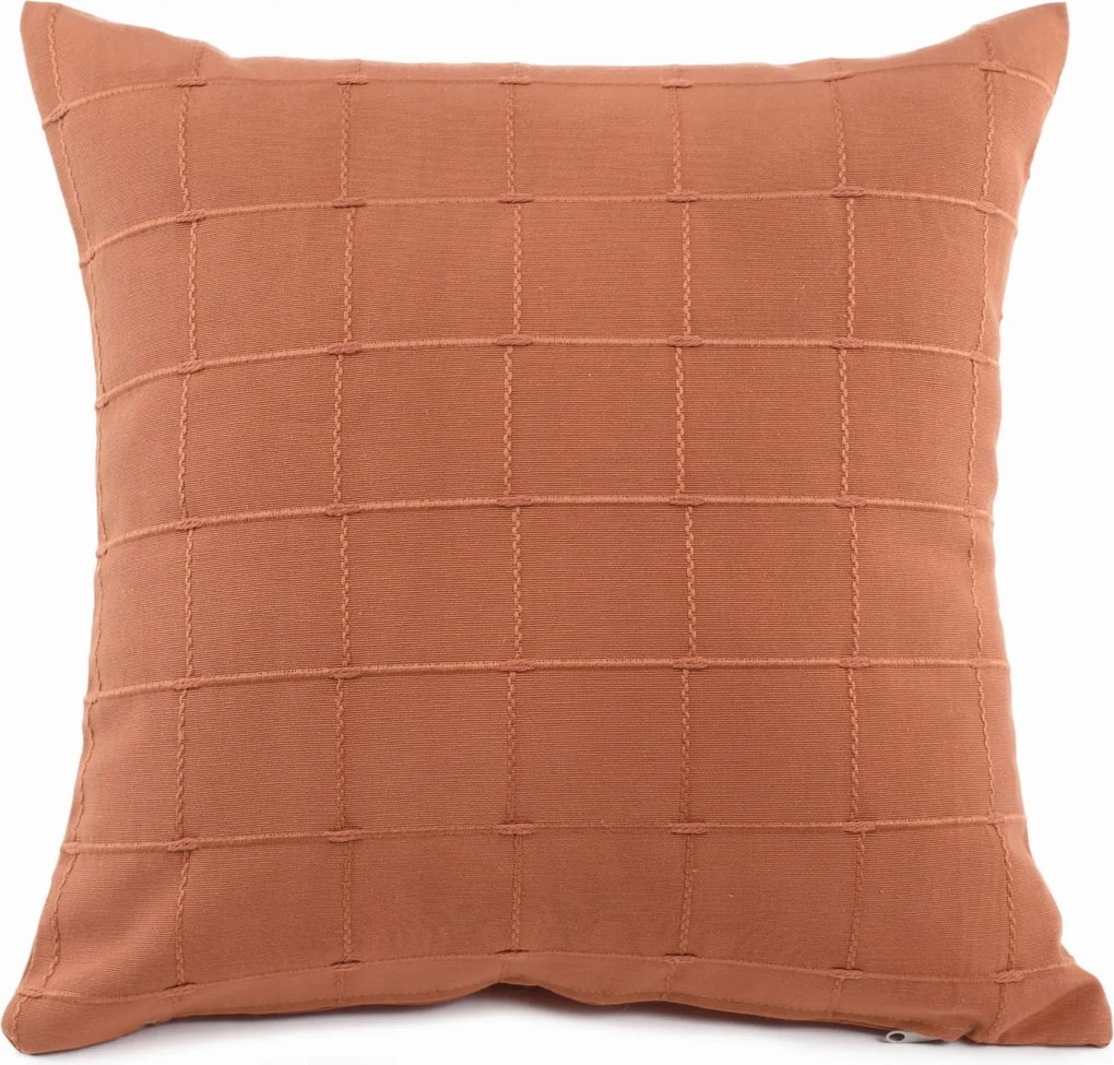 Solero párnahuzat, 40x40cm, kol. vörös