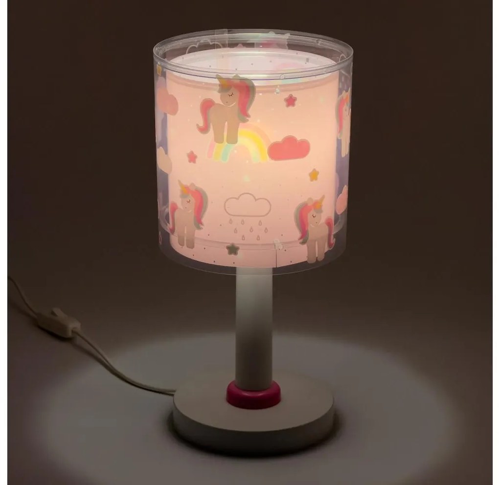 Dalber 41591 - Gyermek lámpa UNICORNS 1xE14/60W/230V