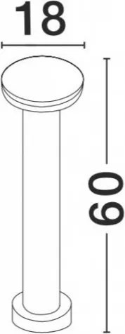 NOVALUCE 9207167 SUITE Modern Kültéri Állólámpa LED IP54