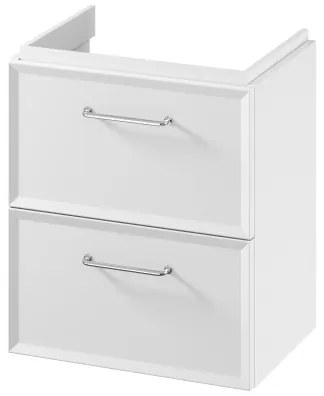 Cersanit S1021-005 - MILLE SLIM függesztett fürdőszoba szekrény mosdó alá 50x35 cm fehér