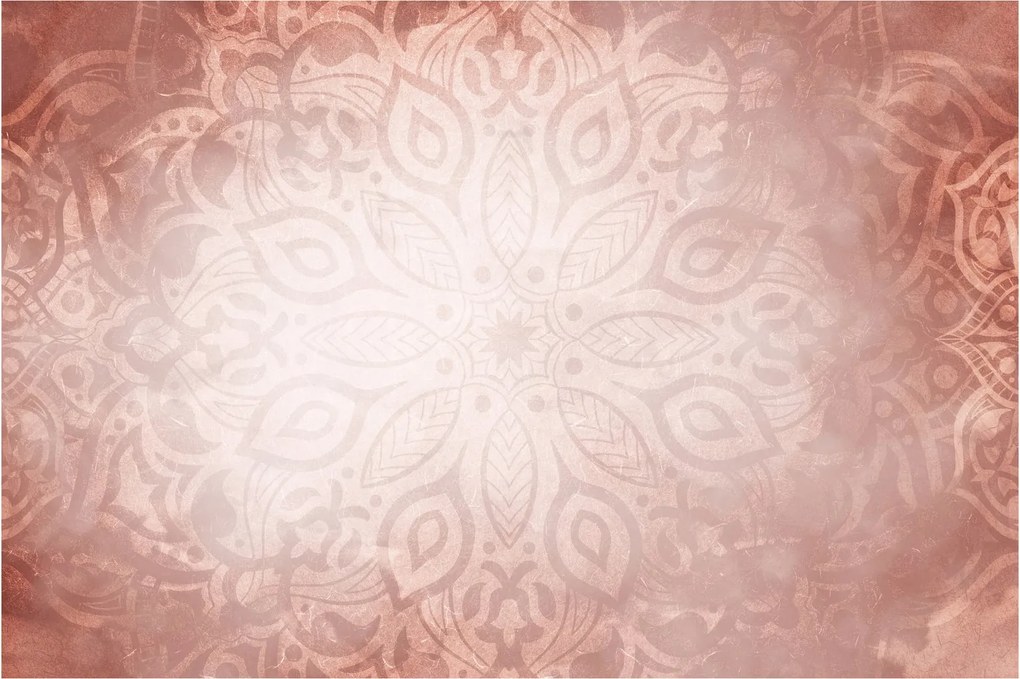 Kép - Rózsaszín mandala (90x60 cm)