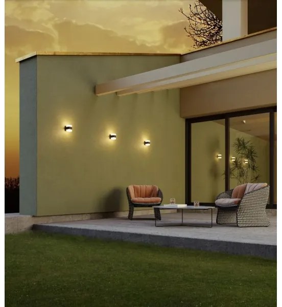 Redo 90492 - LED Kültéri fali lámpa TOK LED/14,8W/230V IP44 antracit