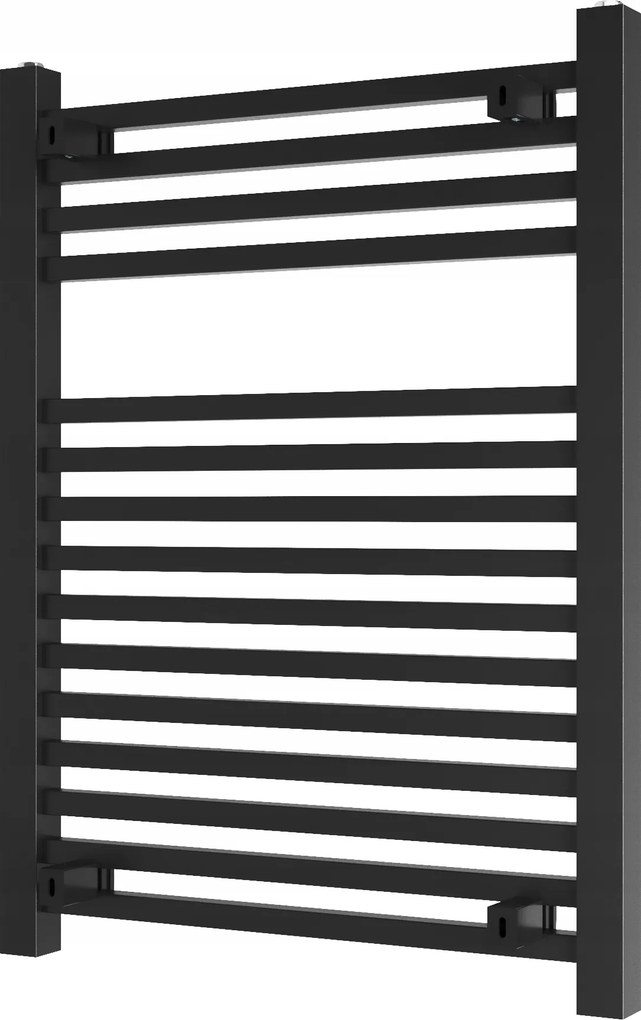 Fürdőszobai Radiátor Fekete Létra 80x60 cm Bergen Radiátor Modern