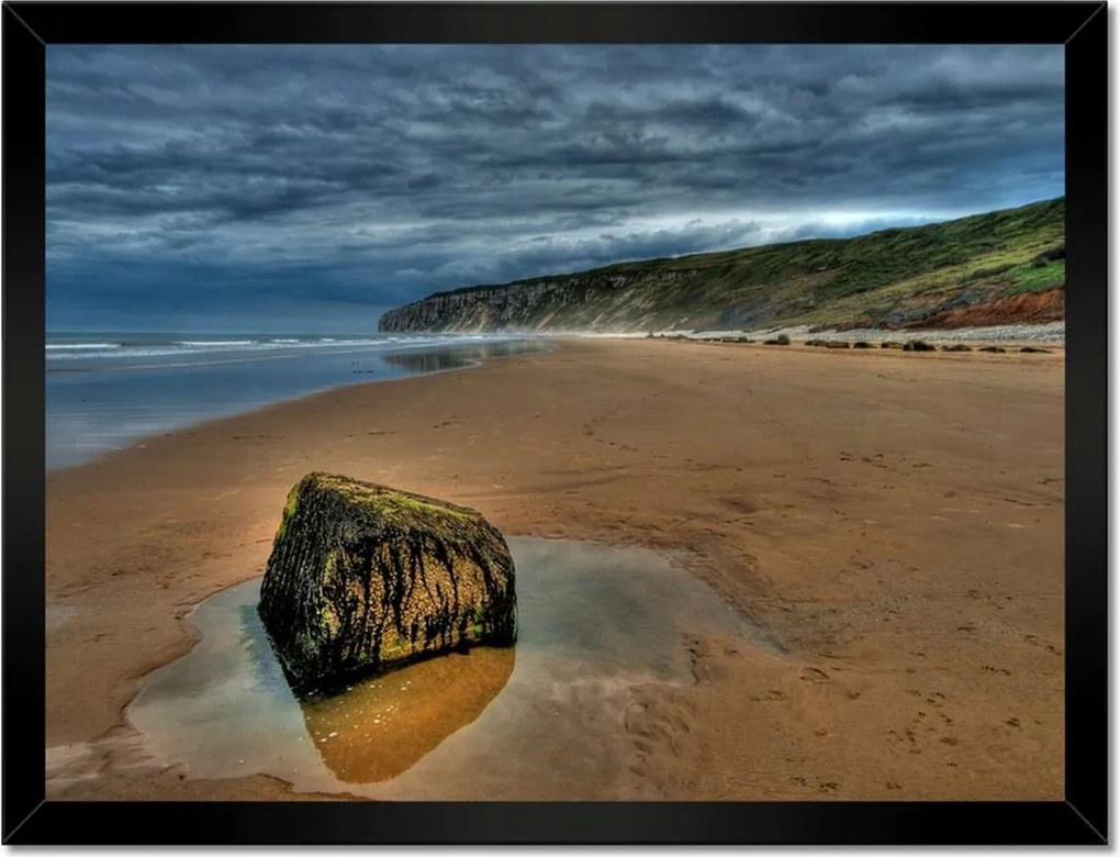 Poszterek keretben 40x30 Szikla a tengerparton