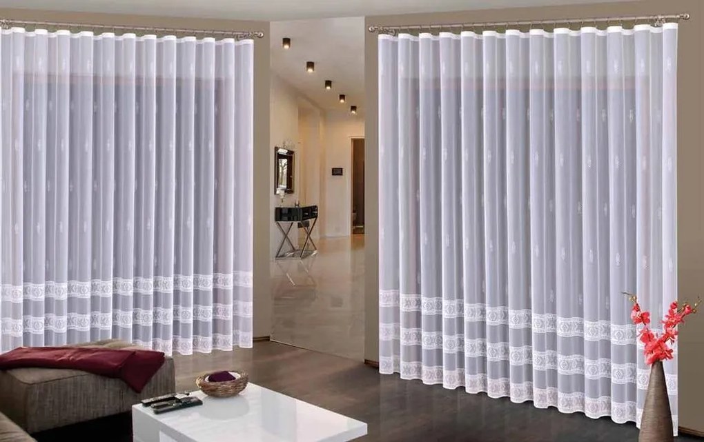 33325 Elegáns Kész Függöny Szalaggal 200x150