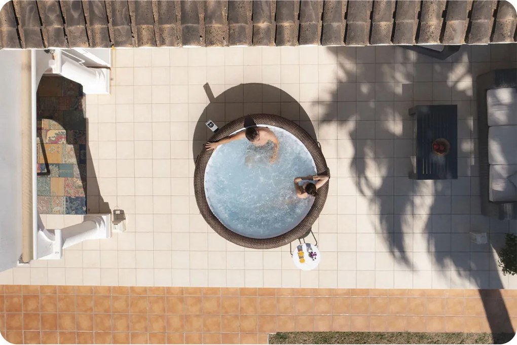 Dmuchane SPA Lay-Z Bali Brown 7 osobowe Bestway 6001P