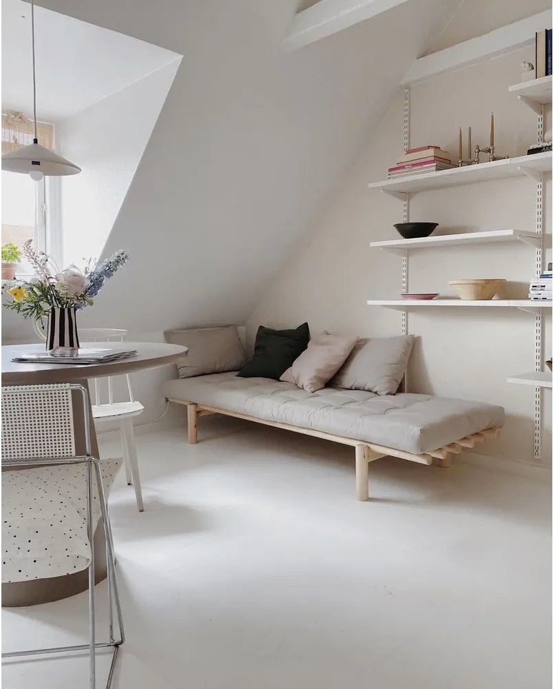 Pace narancssárgás barna kanapé 200 cm - Karup Design