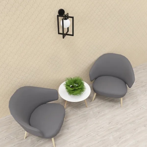 Fali lámpa DIEGO 1xE14/40W/230V fekete