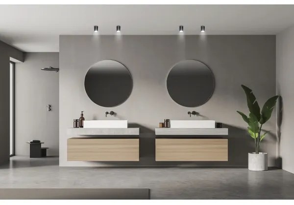 Kanlux 33362 - Kültéri spotlámpa AQILO 1xGU10/7W/230V IP65 antracit