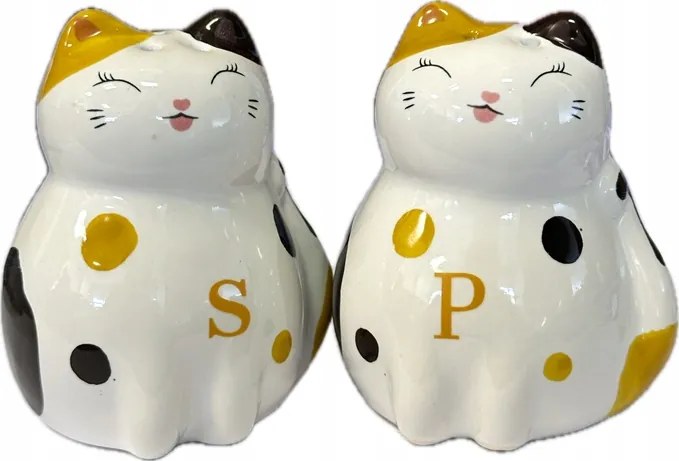 Smukee Cica fűszertartók – Só- és borsszóró