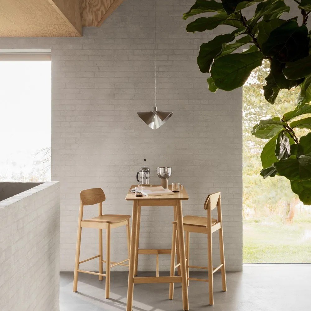 Natúr színű bárszék (ülésmagasság 74 cm) Barlow – Actona