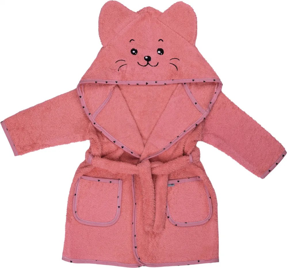 Bubaba köntös- Pink kitty 98/104