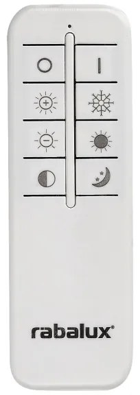 Rabalux - LED Dimmelhető mennyezeti lámpa LED/50W/230V 3000-6000K + távirányító