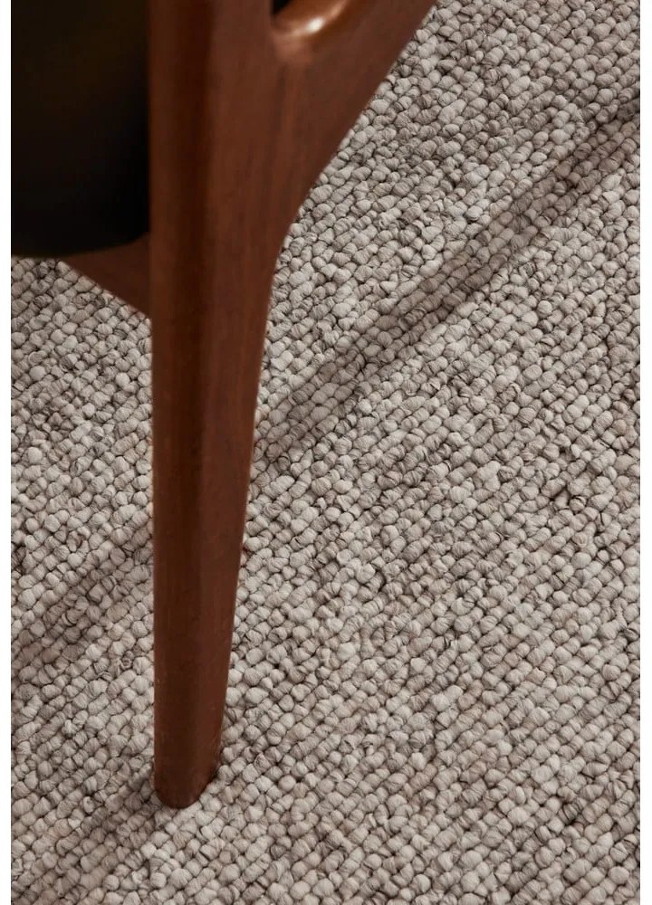 Szürke-krémszínű mosható szőnyeg 120x170 cm Rocco Dark Cream – Elle Decoration