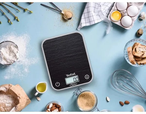 Tefal - Konyhai mérleg OPTISS 2xAAA fekete