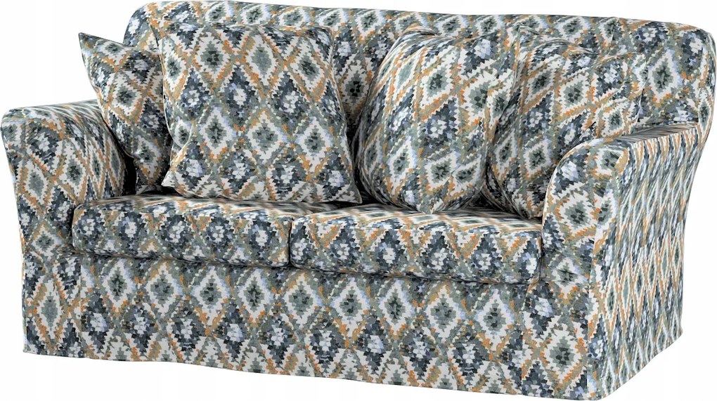 Tomelilla 2 személyes kinyitható kanapé huzat Ikea zöld