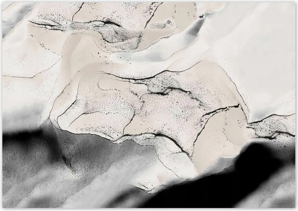 Poszterek 100x70 Tompított absztrakt